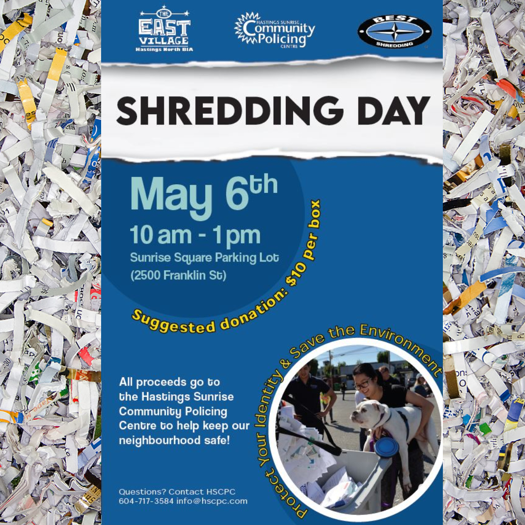 Shredding Day 2023 East Village Vancouver